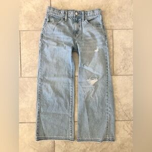 Old Navy Girls High-Rise Slouchy Straight Jeans - Size 14
